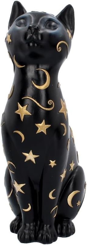Nemesis Now B4058K8 Felis 26cm Figurine, Resin, Black