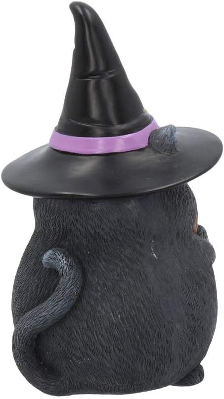 Nemesis Now Lucky Black Cat Figurine 16cm, Resin