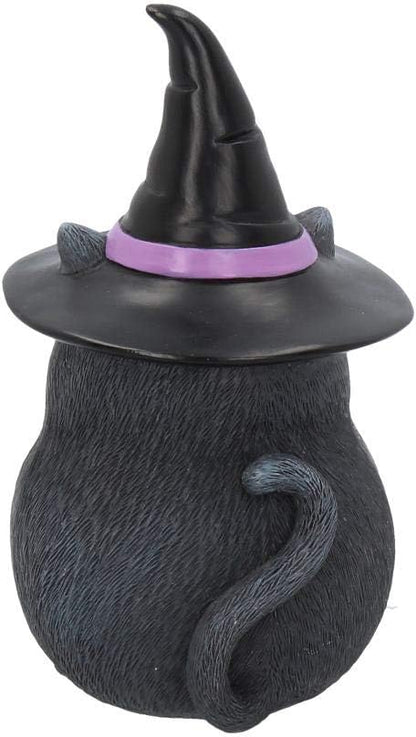 Nemesis Now Lucky Black Cat Figurine 16cm, Resin