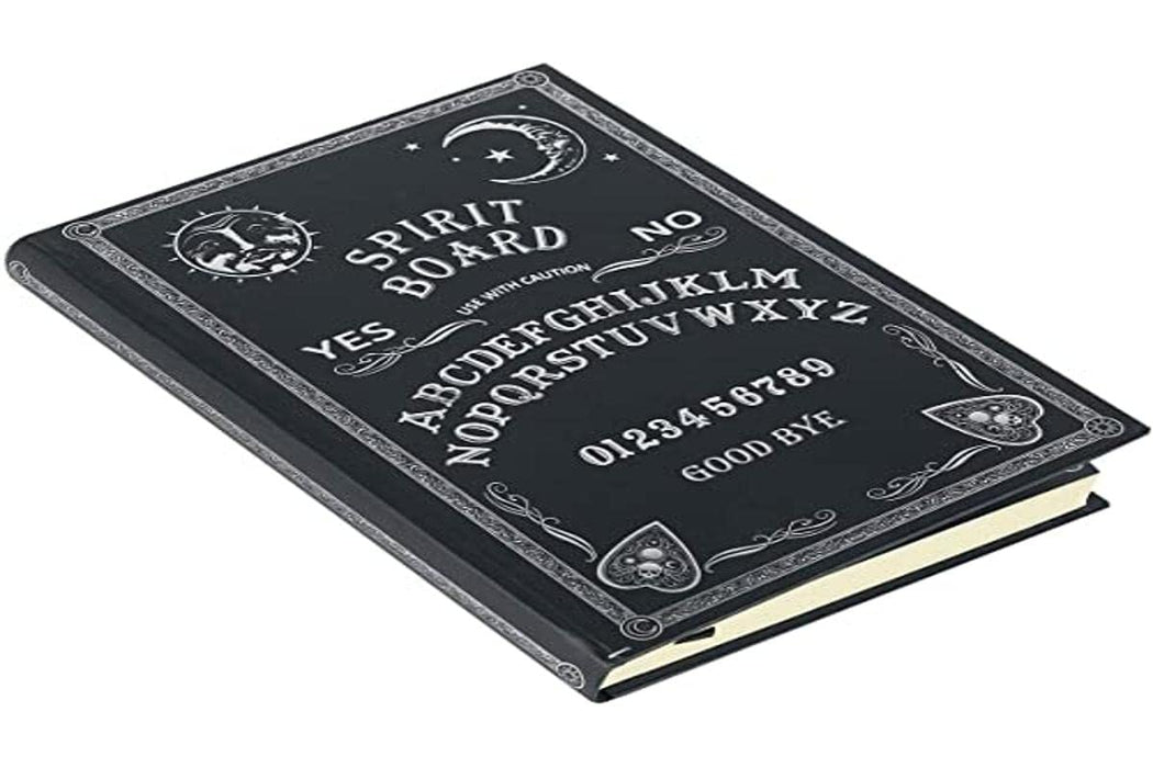 Nemesis Now Embossed Journal Black and White Spirit Board 17cm, Coated, Wood Free Paper