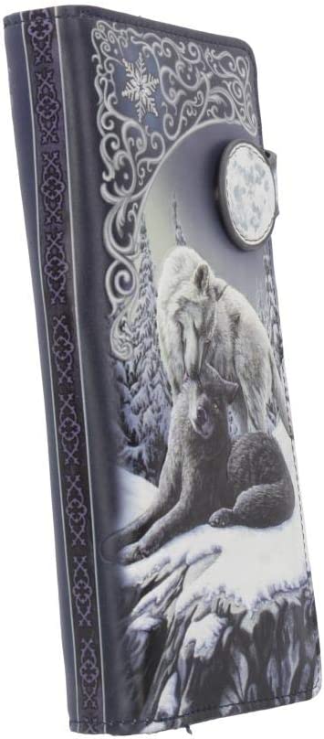 Nemesis Now B4359M8 Snow Kisses Lisa Parker - Monedero en Relieve (19 cm, Poliuretano, Talla única), Color Gris, Gris, Clásico