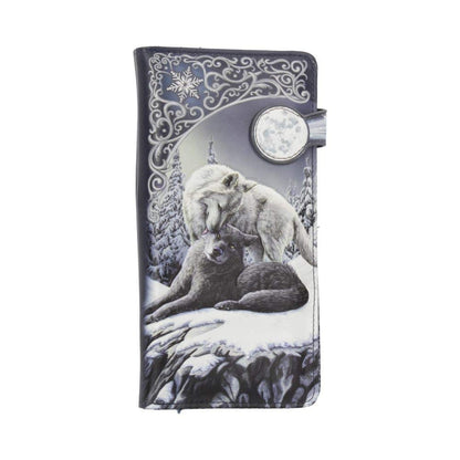 Nemesis Now B4359M8 Snow Kisses Lisa Parker - Monedero en Relieve (19 cm, Poliuretano, Talla única), Color Gris, Gris, Clásico