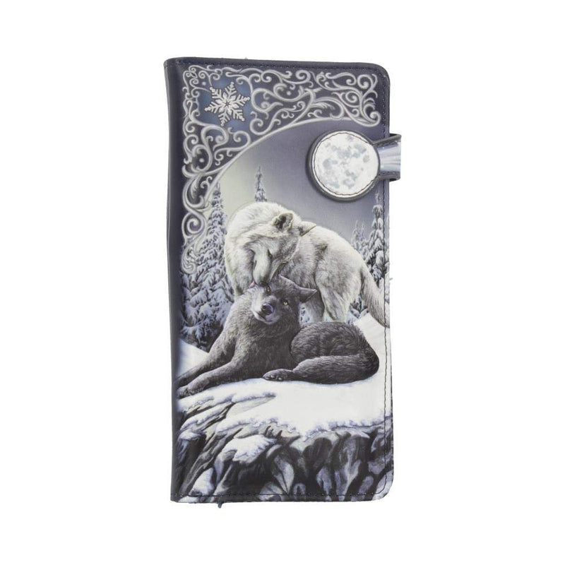 Nemesis Now B4359M8 Snow Kisses Lisa Parker - Monedero en Relieve (19 cm, Poliuretano, Talla única), Color Gris, Gris, Clásico