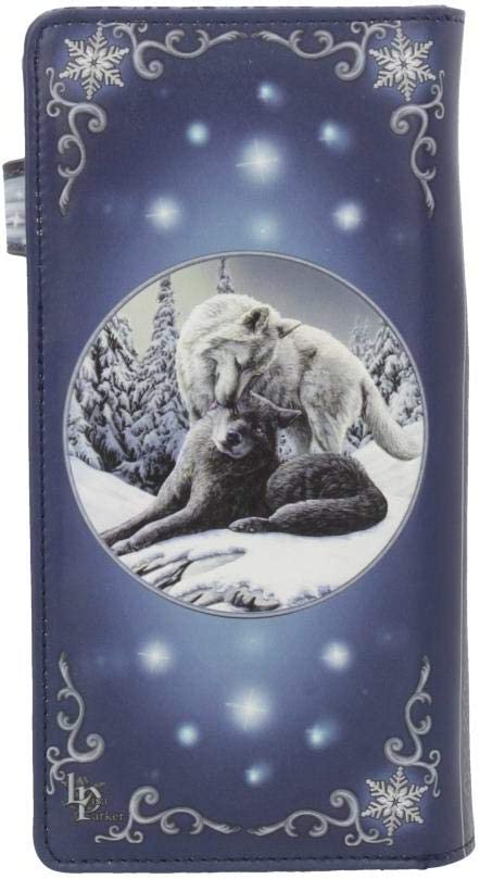 Nemesis Now B4359M8 Snow Kisses Lisa Parker - Monedero en Relieve (19 cm, Poliuretano, Talla única), Color Gris, Gris, Clásico