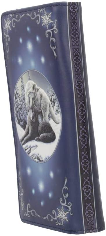 Nemesis Now B4359M8 Snow Kisses Lisa Parker - Monedero en Relieve (19 cm, Poliuretano, Talla única), Color Gris, Gris, Clásico