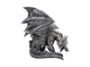 Nemesis Now - Figura de obsidiana (25 cm), Color Plateado