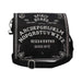 Nemesis Now B4369M8 Spirit Board Shoulder Bag 27cm Black, PU and Canvas
