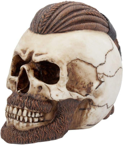 Nemesis Now Ragnar Skull - Figura Decorativa (16 cm), Color Marfil