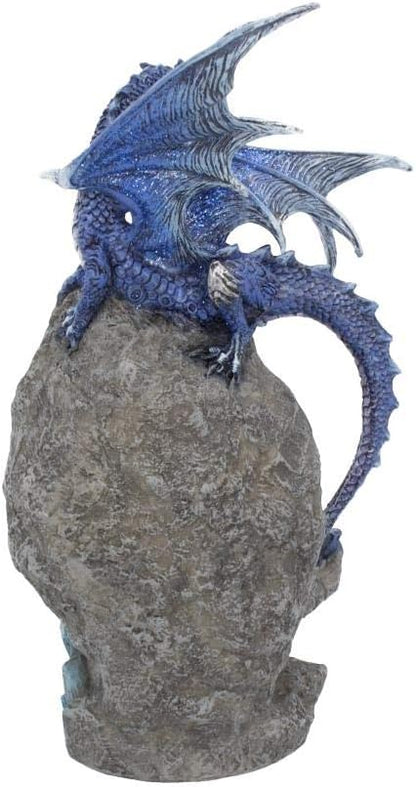 Nemesis Now Cobalt Custodian 23cm Figurine, Blue, One Size