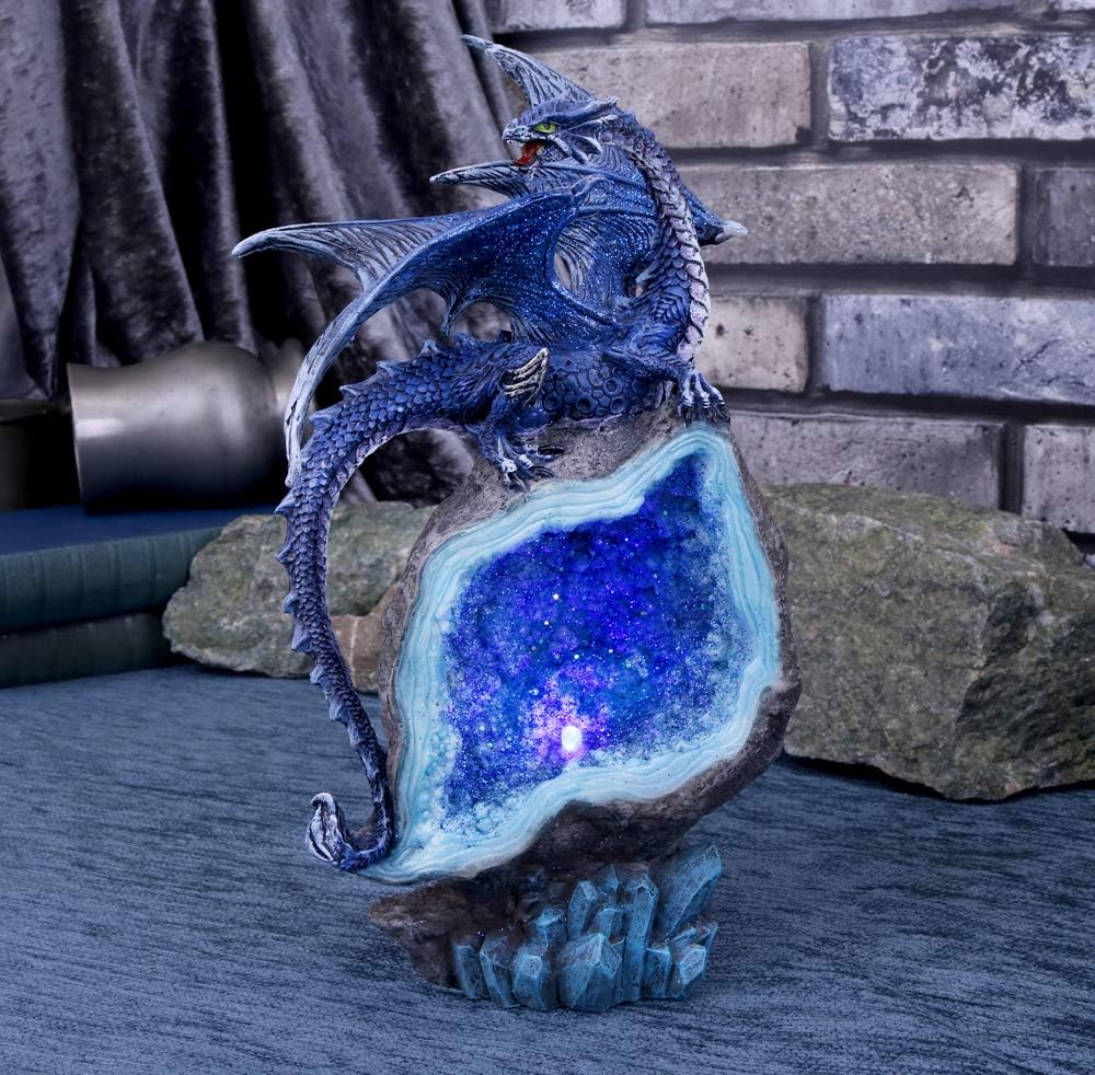 Nemesis Now Cobalt Custodian 23cm Figurine, Blue, One Size