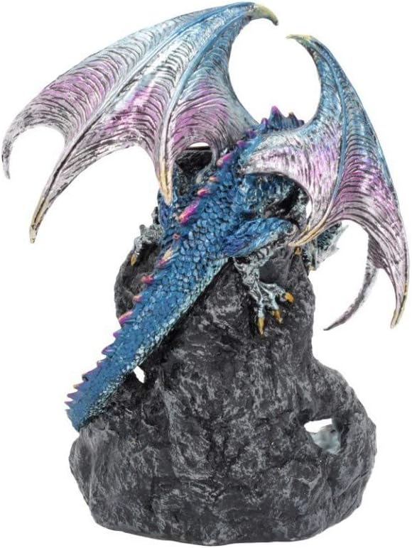 Dragons Intrigue Metallic Dragon Backflow Incense Burner