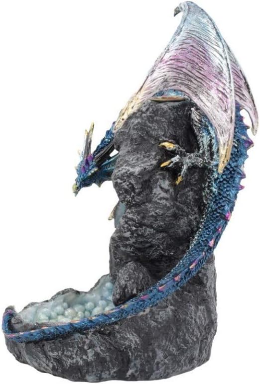 Dragons Intrigue Metallic Dragon Backflow Incense Burner