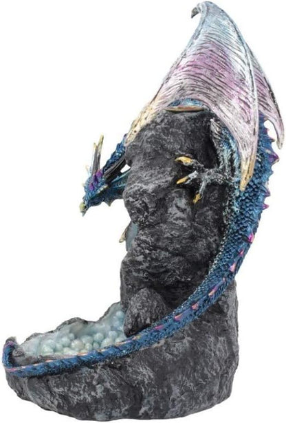 Dragons Intrigue Metallic Dragon Backflow Incense Burner
