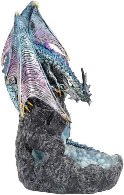Dragons Intrigue Metallic Dragon Backflow Incense Burner