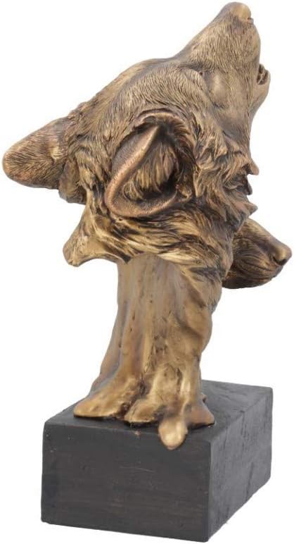 Nemesis Now Song of The Wild Wolf Bust 23cm Bronze, Resin