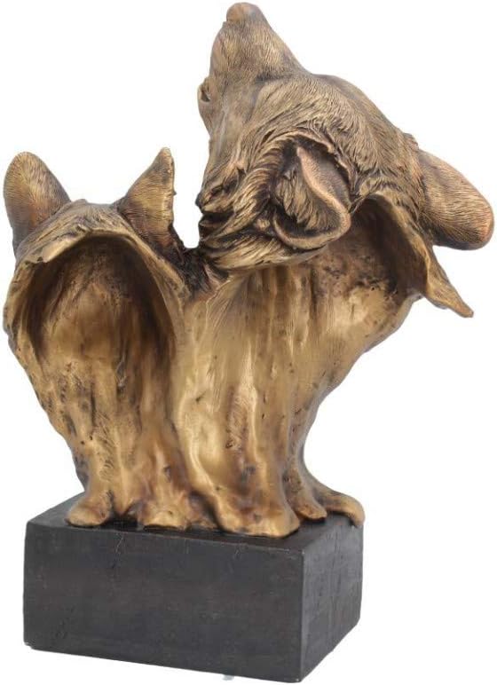 Nemesis Now Song of The Wild Wolf Bust 23cm Bronze, Resin