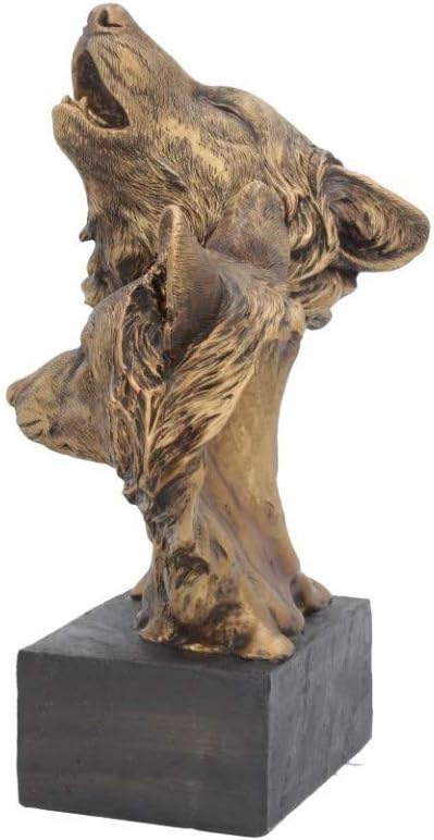 Nemesis Now Song of The Wild Wolf Bust 23cm Bronze, Resin