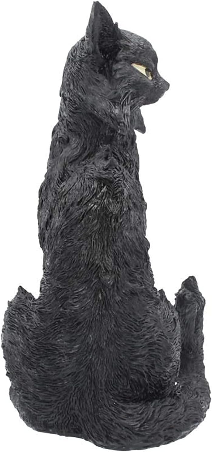 Nemesis Now Salem Witch Familiar Black Cat Figurine, 32.5cm, D4583N9