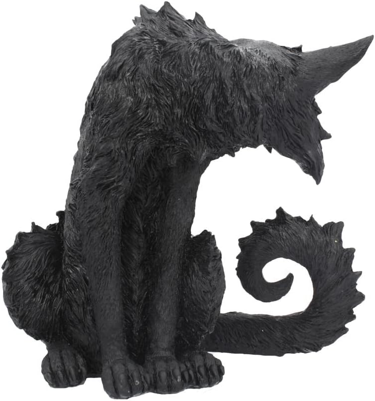 Nemesis Now Spite Large Black Witch's Cat Ornament
