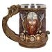 Nemesis Now Drakkar Viking Dragon Boat Tankard 15cm, Resin w. Stainless Steel, Painted, 1 Count (Pack of 1