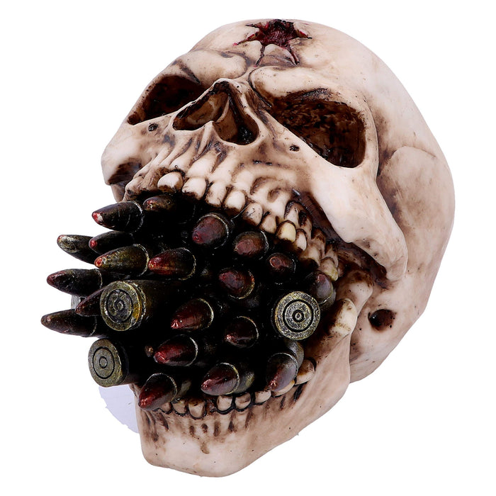 Nemesis Now Bite The Bullet 15cm, Taupe, One Size