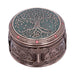 Nemesis Now Tree of Life Box 10cm, Resin, Bronze, One Size
