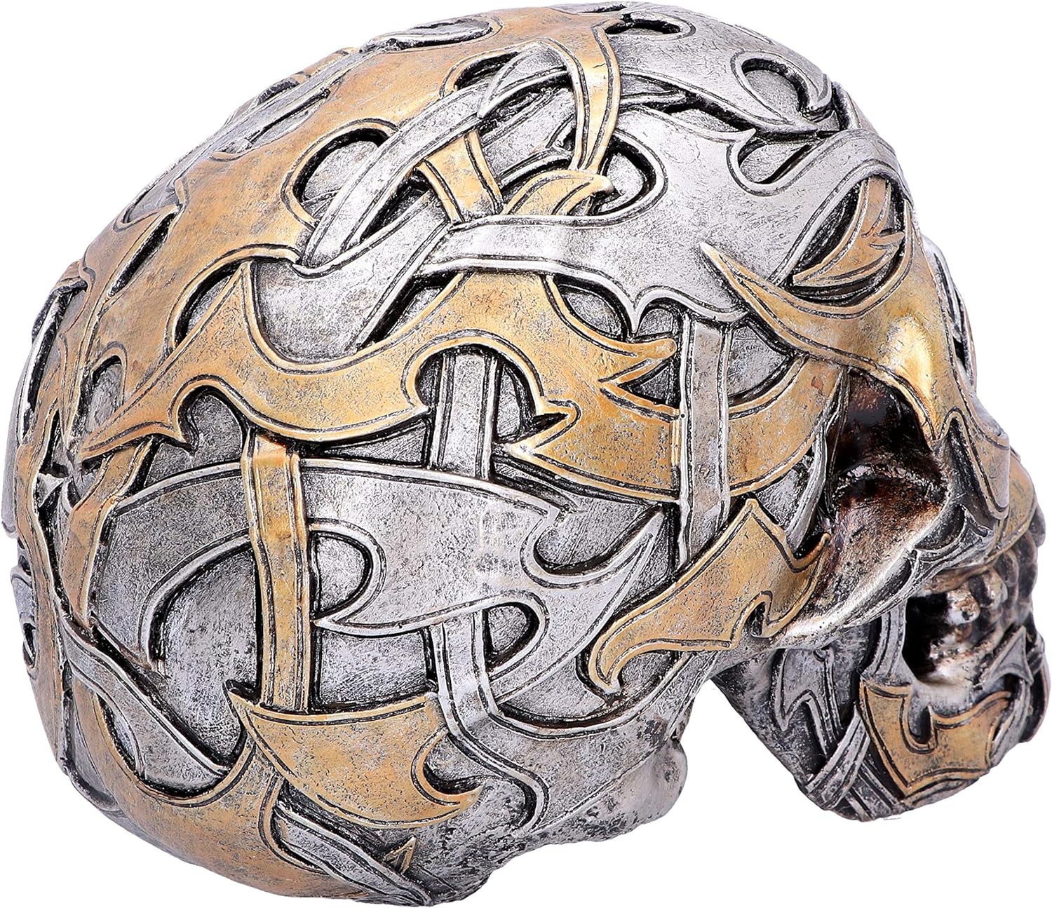 Nemesis Now Tribal Traditions Large Skull Figurine 19.5cm, Resin, Silver, One Size