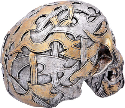 Nemesis Now Tribal Traditions Large Skull Figurine 19.5cm, Resin, Silver, One Size