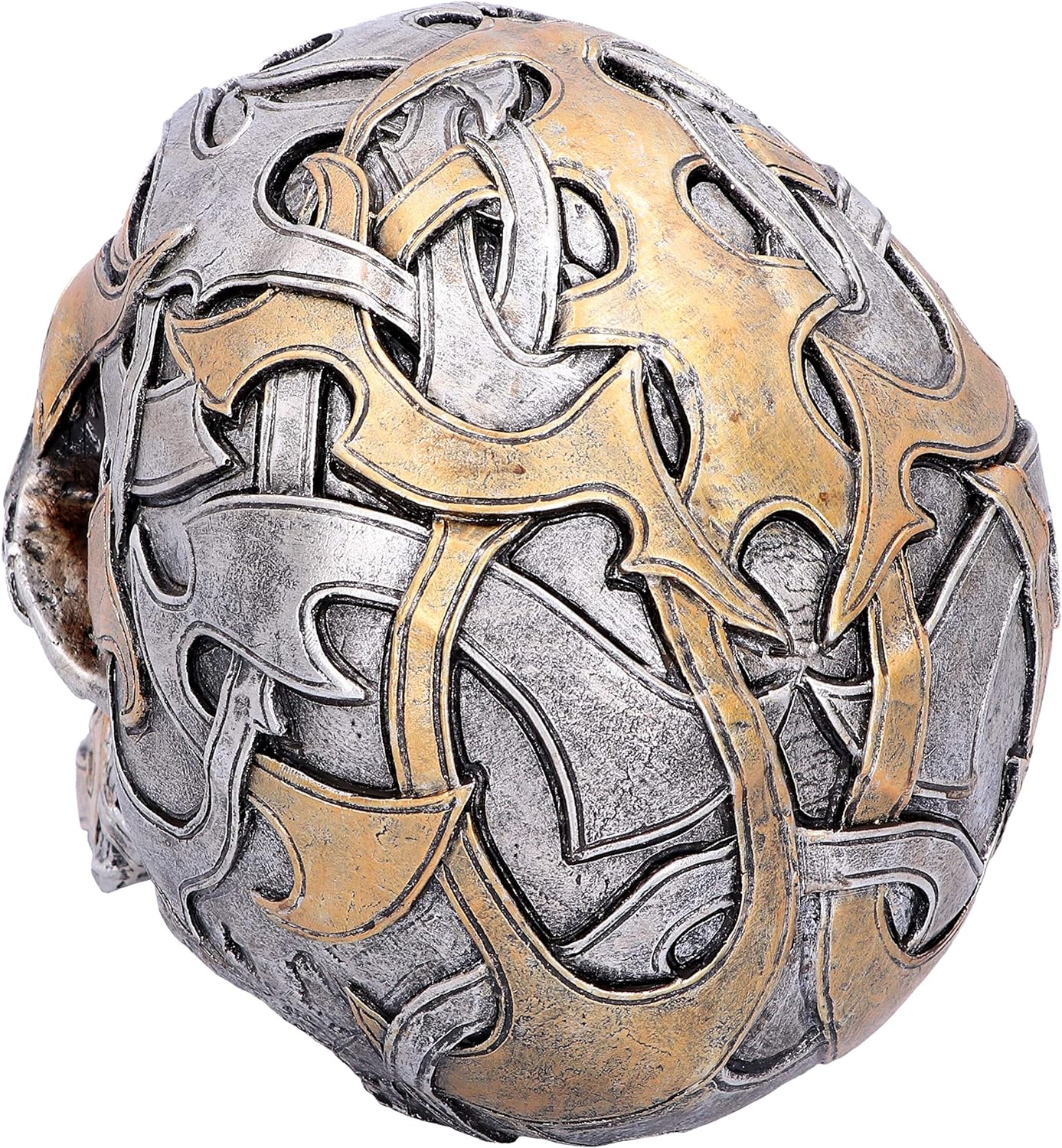 Nemesis Now Tribal Traditions Large Skull Figurine 19.5cm, Resin, Silver, One Size