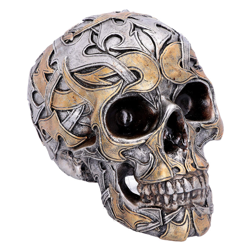 Nemesis Now Tribal Traditions Large Skull Figurine 19.5cm, Resin, Silver, One Size