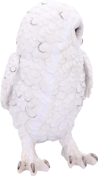 Nemesis Now Snowy Watch Large 20cm, Resin, White, One Size