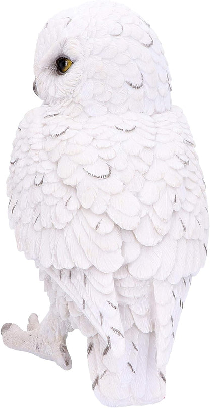 Nemesis Now Snowy Watch Large 20cm, Resin, White, One Size