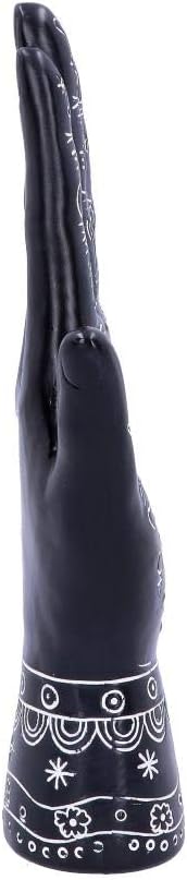 Nemesis Now U4798P9 Hamsa Hand 22.5cm, Black, One Size