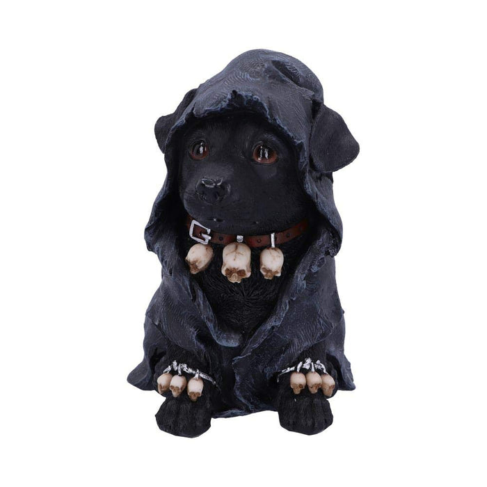 Nemesis Now Canine Cloaked Grim Reaper Dog Figurine, Polyresin, Black, 17cm
