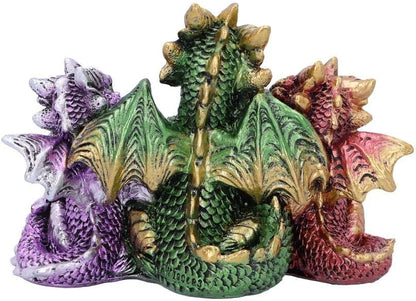 Nemesis Now Tales of Fire - Figura de dragón (poliresina, Multicolor, Talla única