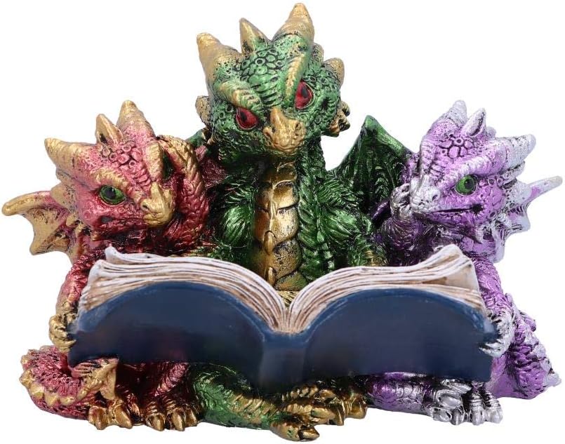 Nemesis Now Tales of Fire - Figura de dragón (poliresina, Multicolor, Talla única