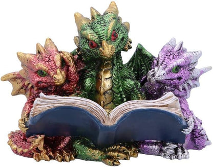 Nemesis Now Tales of Fire - Figura de dragón (poliresina, Multicolor, Talla única