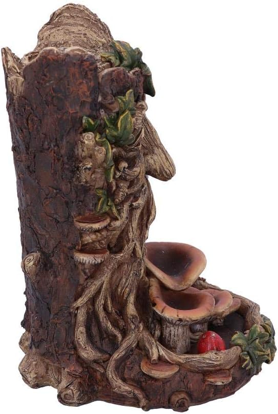 The Wisest Dryad Tree Spirit Green Man Backflow Incense Burner