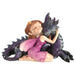 Nemesis Now Companion Cuddle Fairy and Purple Dragon - Figura Decorativa (polirresina, Talla única