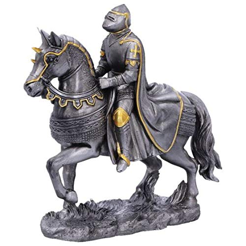 Nemesis Now - Medieval War Horse & Armoured Rider Figurine (Set of 6