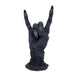 Nemesis Now B5159R0 Baphomet's Horns Horror Hand Figurine, polyresin, Black and Silver