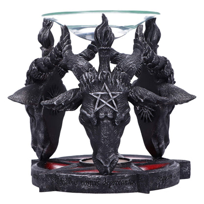 Occult Baphomet Head Oil Burner