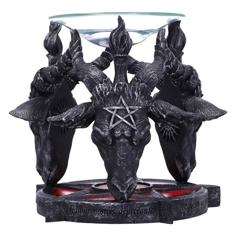 Occult Baphomet Head Oil Burner