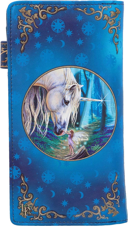 Nemesis Now Officially Licensed Lisa Parker Fairy Whispers Embossed Purse, Blue