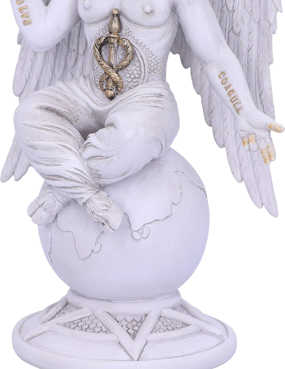 Nemesis Now B5260S0 Dark Lord 26cm White Baphomet Figurine