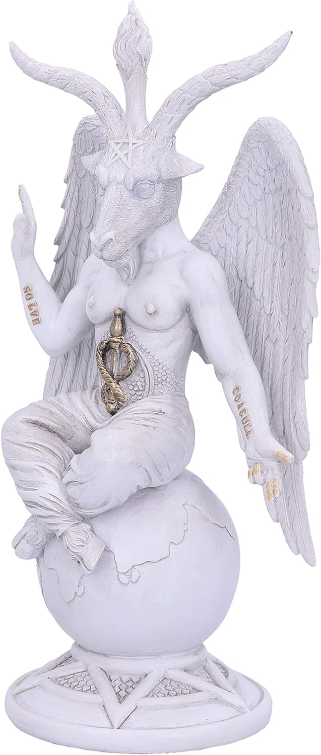 Nemesis Now B5260S0 Dark Lord 26cm White Baphomet Figurine
