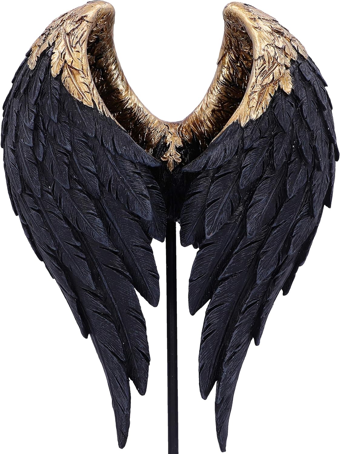 Nemesis Now Dark Angel Gothic Fallen Fae Wing Figurine, Black, 26cm