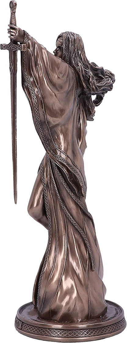 Nemesis Now James Ryman Lady of The Lake Fairytale Enchantress Figurine, 24cm, Bronze