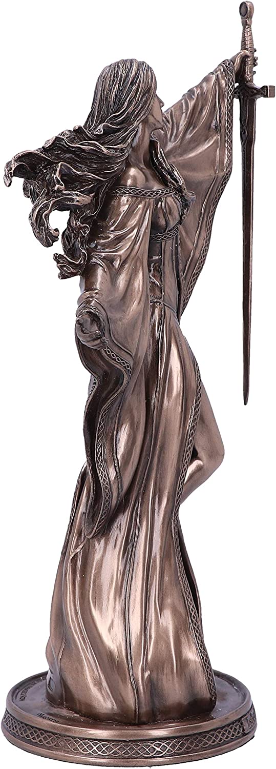 Nemesis Now James Ryman Lady of The Lake Fairytale Enchantress Figurine, 24cm, Bronze
