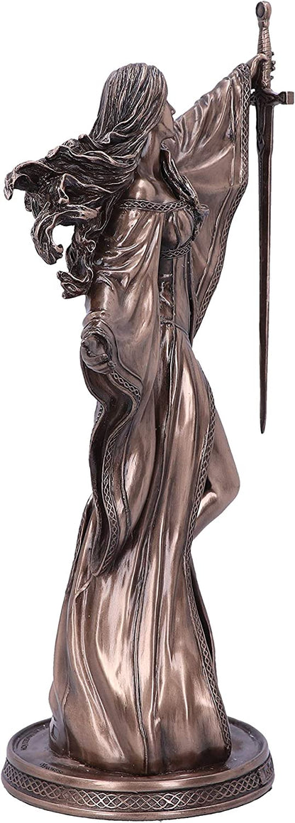 Nemesis Now James Ryman Lady of The Lake Fairytale Enchantress Figurine, 24cm, Bronze
